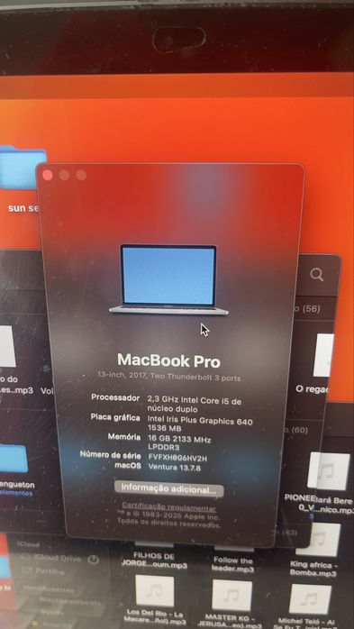Macbook Pro i5 2017