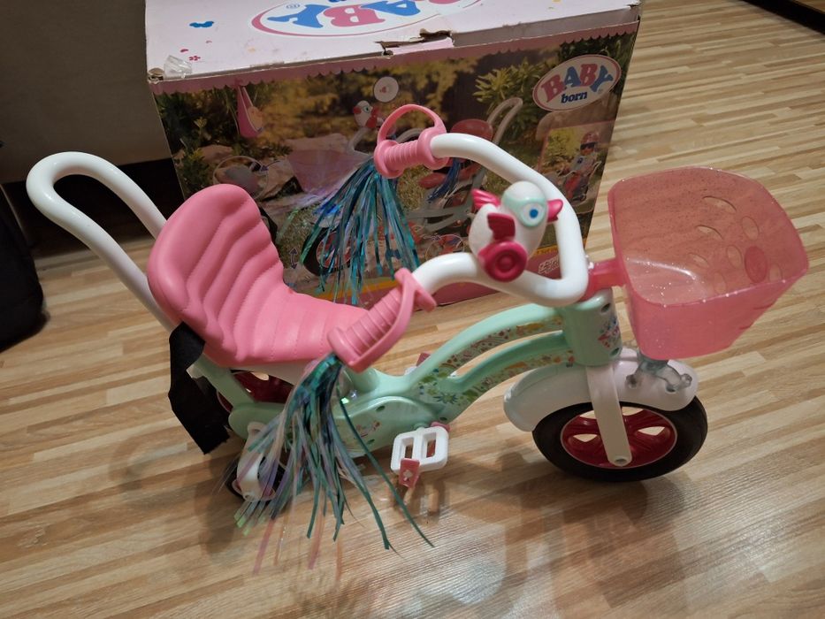 Rowerek dla lalki Baby Born 43cm