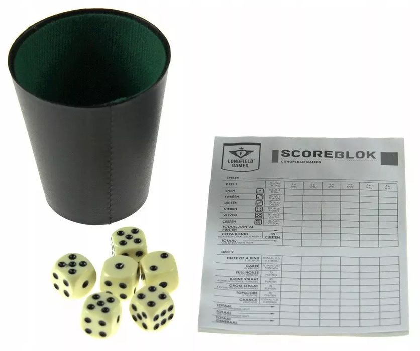 Hot Games Zestaw do gry w kości HG 730604/300604. Hot Games