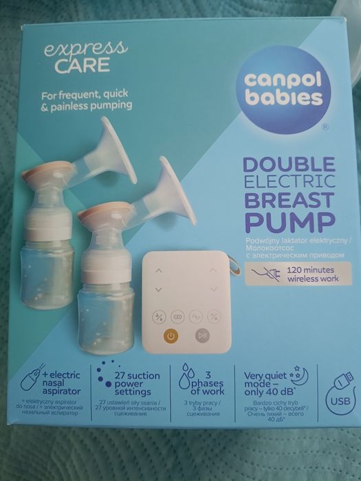 Elektryczny laktator podwójny Canpol babies