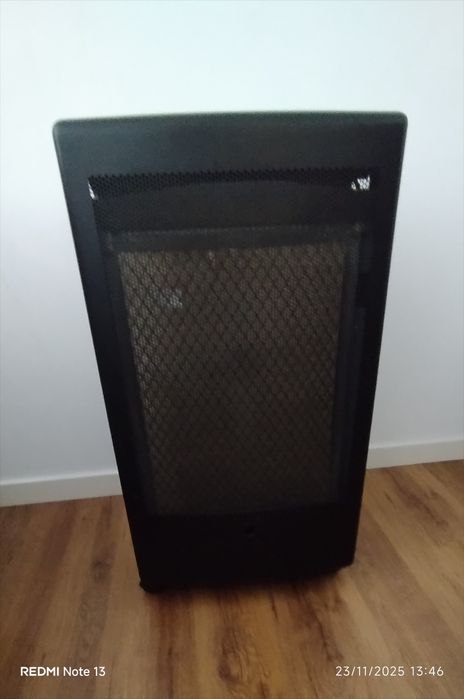 Aquecedor a gás com botija e redutor