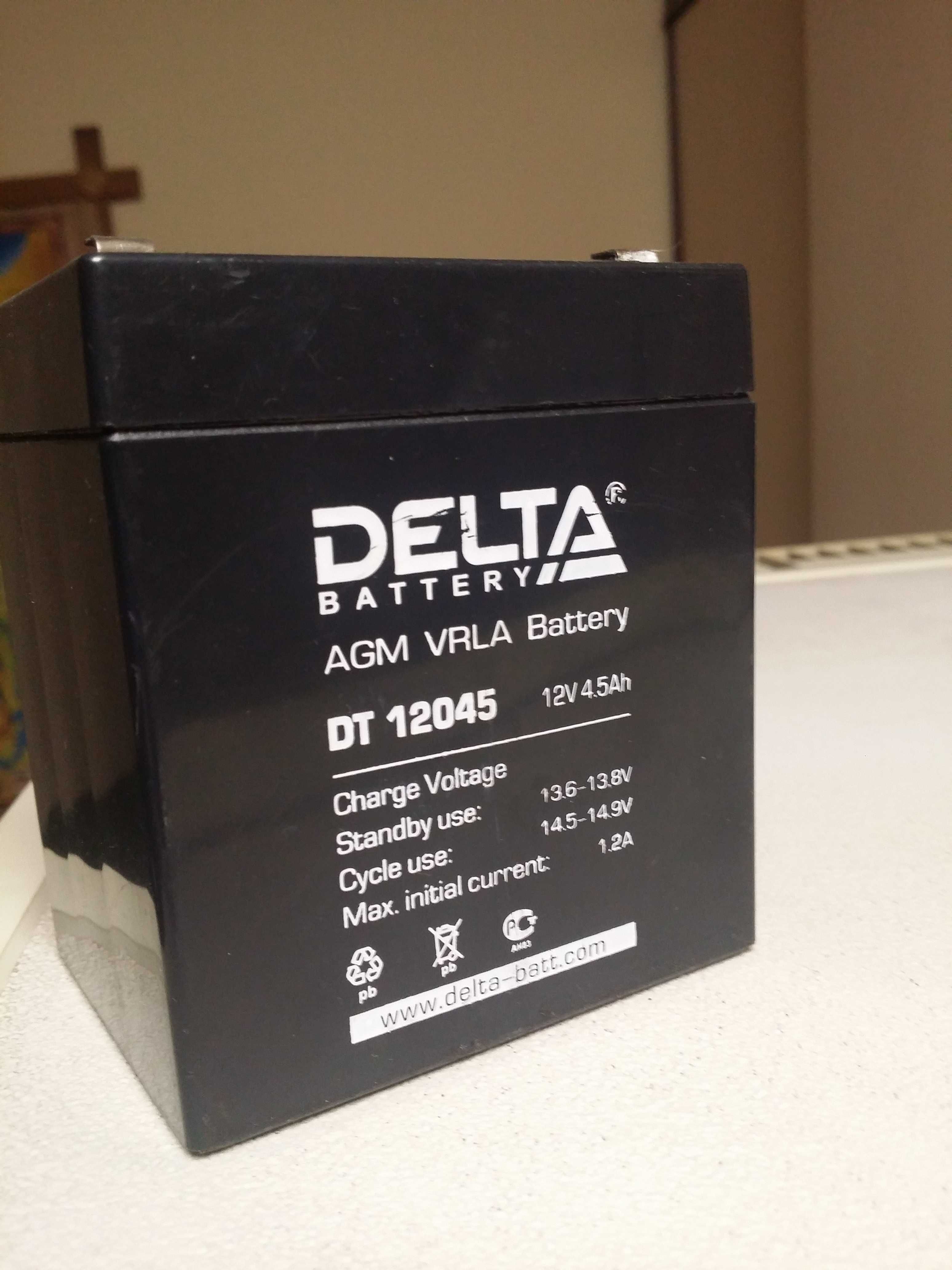 Акб Delta 12V 4.5Ah