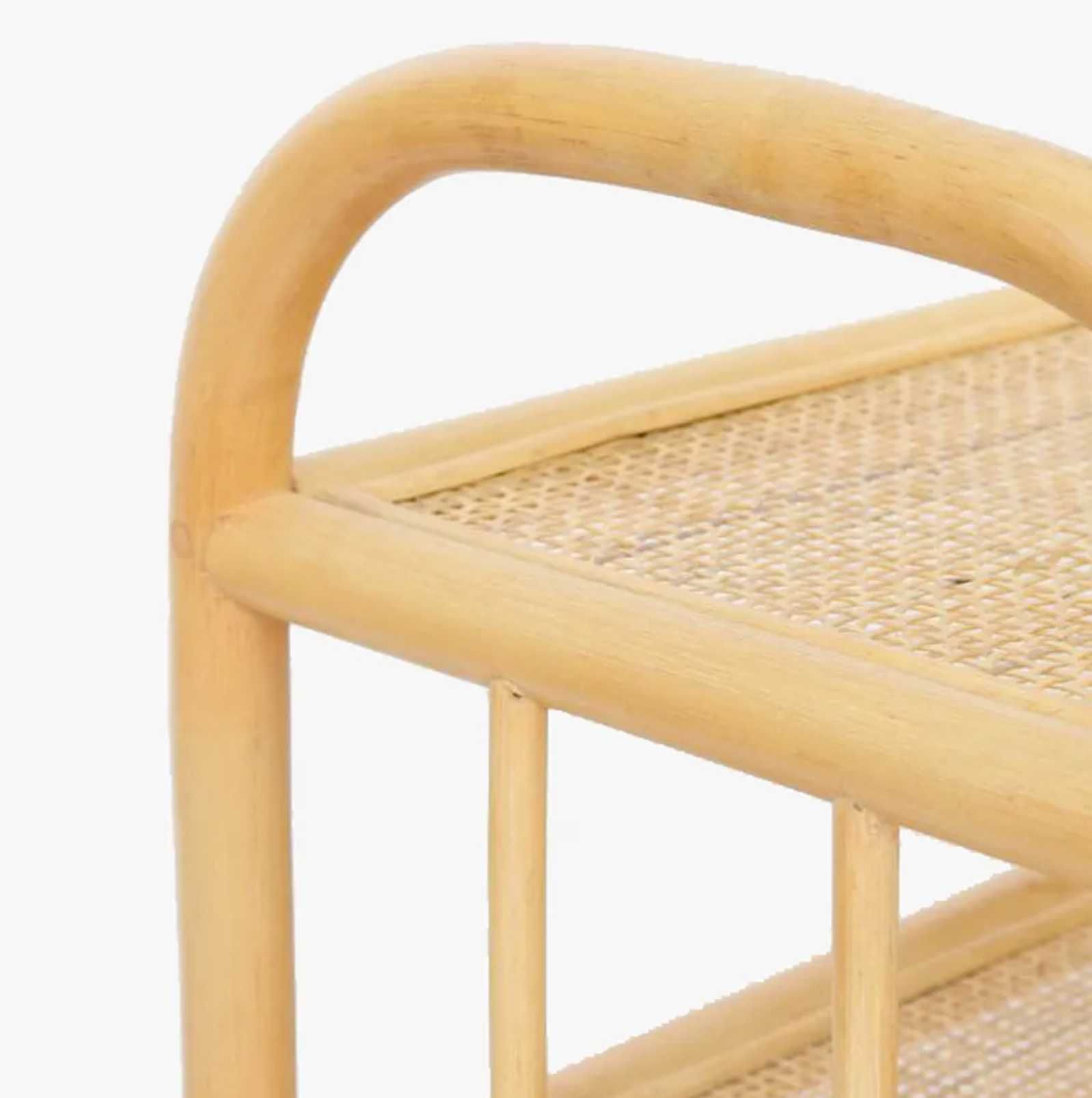 Estante rattan 70x30x60 cm Gato Preto