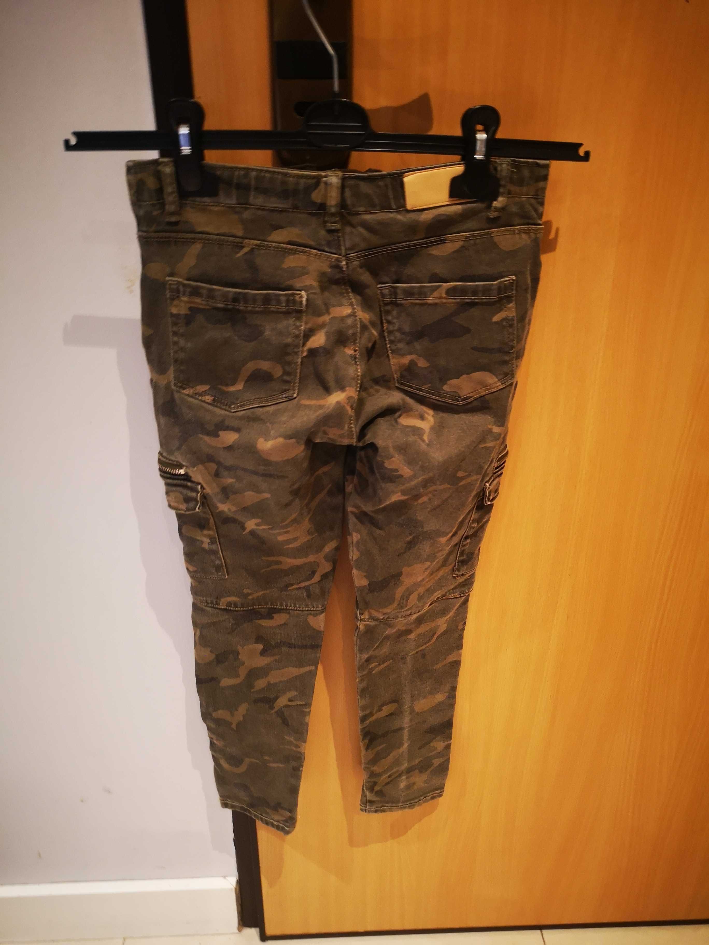 Spodnie moro Zara 128cm
