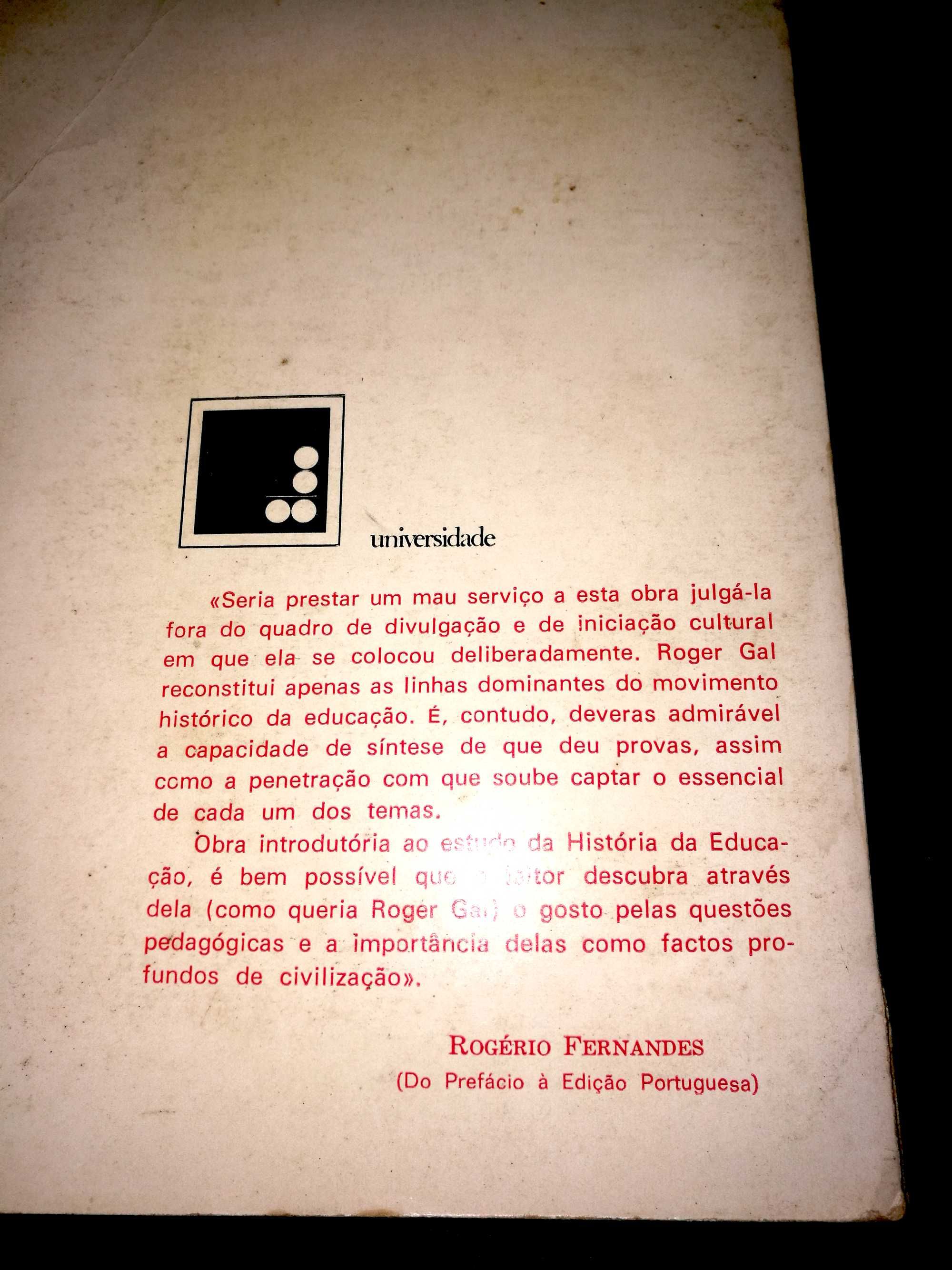 'História da Educação' de Roger Gal