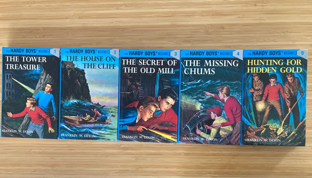 The Hardy Boys coleção 1-5 inglês