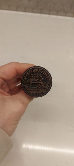 Pieczątka niemiecka Volkswagen Garbus