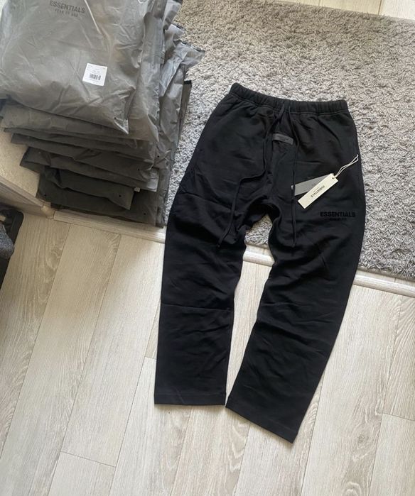 Спортивні штани Essentials есеншлс сірі чорні S M L