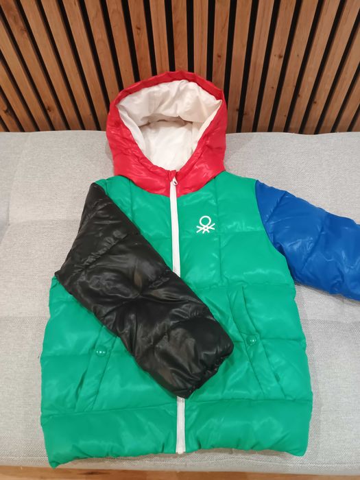 Kurtka zimowa BENETTON rozmiar S-120