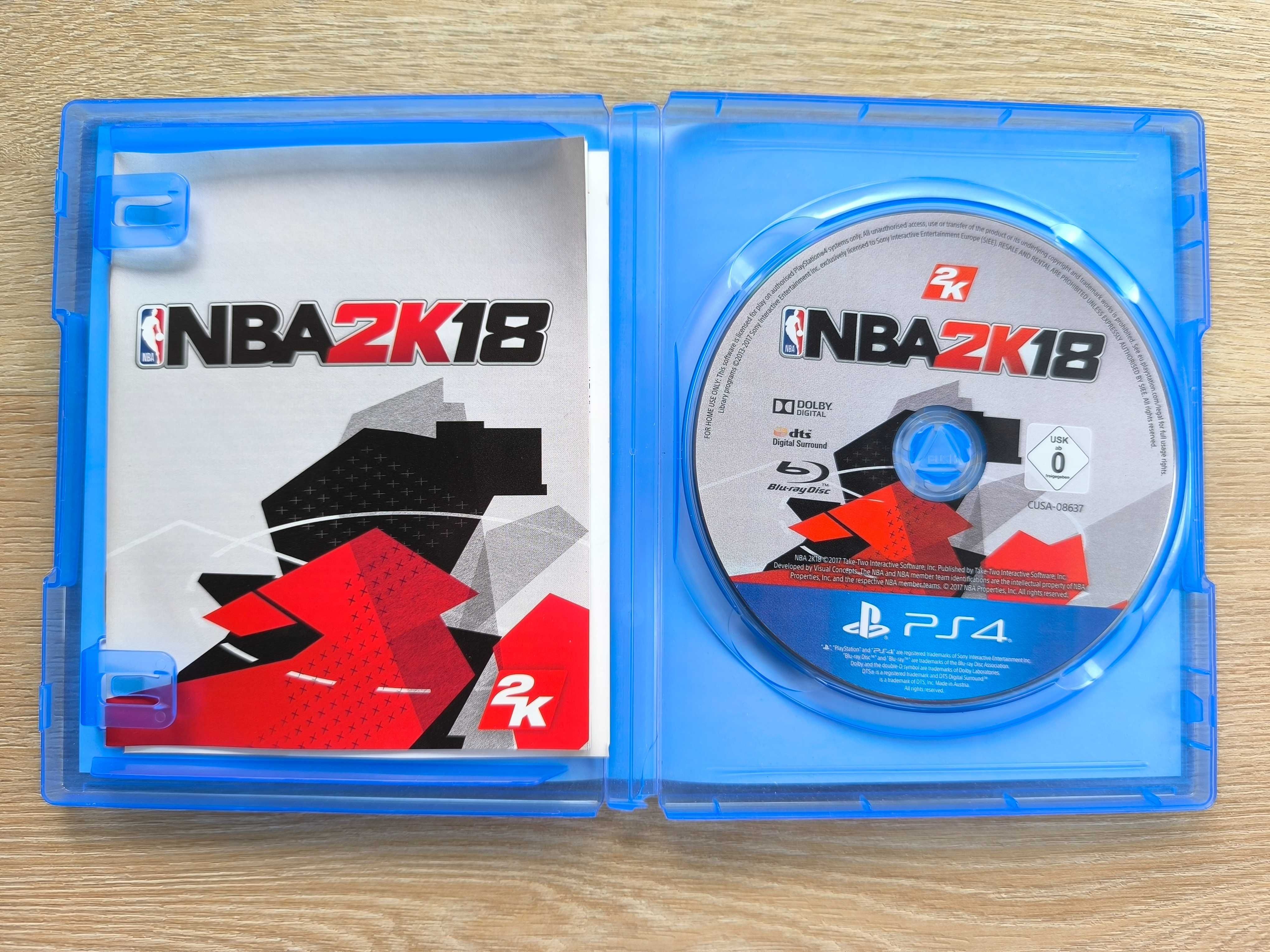NBA 2K18 [PS4] [PS5] Gra dla 1-4 osób