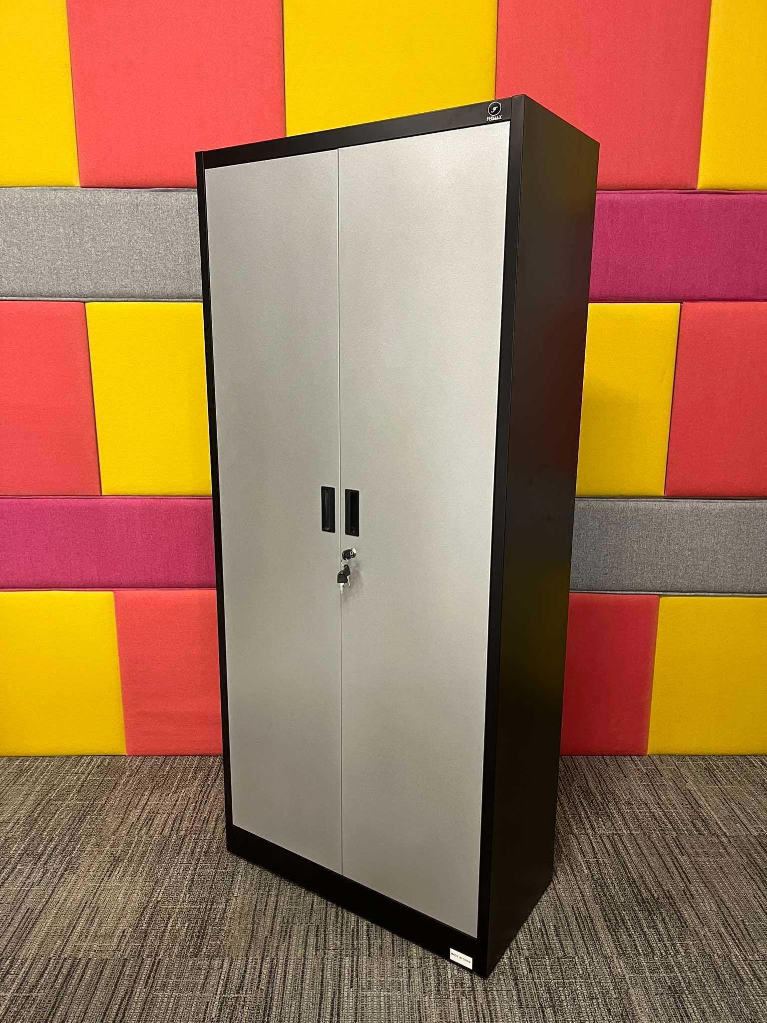 NOWA Szafa metalowa biurowa aktowa garażowa na dokumenty 180x80x40