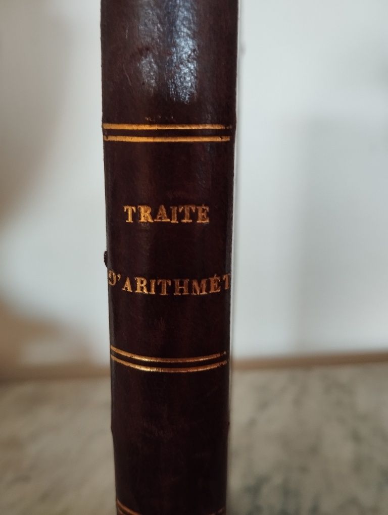Livro Traité Arithmetique 1882