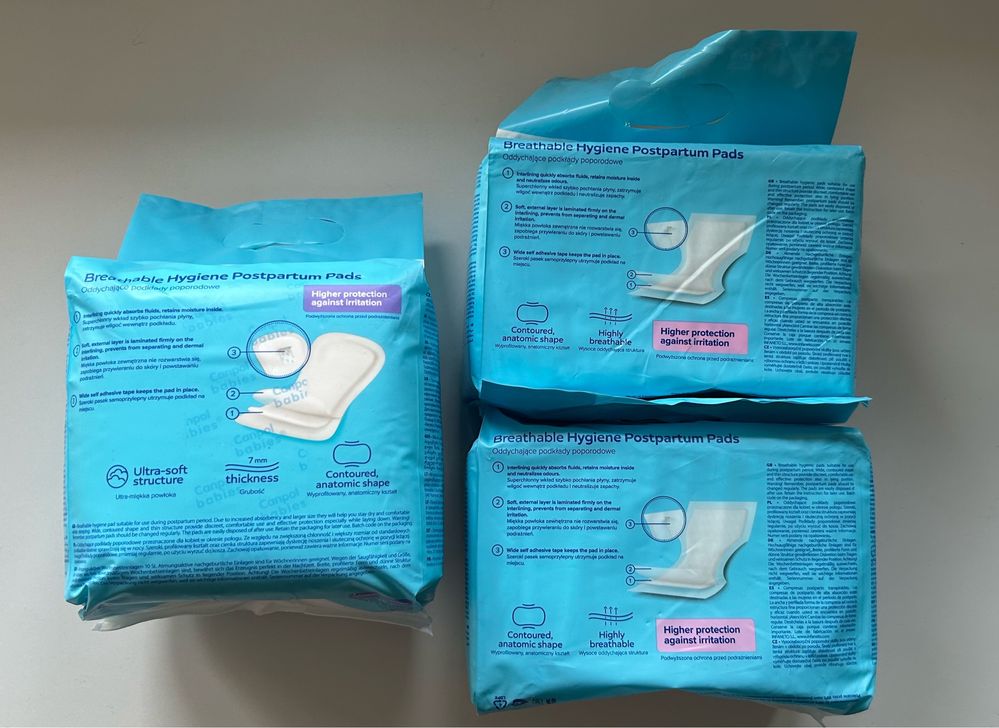 Canpol Babies Air Comfort, oddychające podkłady poporodowe 30szt