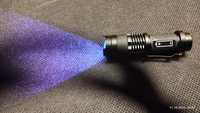 УФ-ліхтар із хвилею світіння 365 nm.ультрафиолетовый фонарик 365 nm