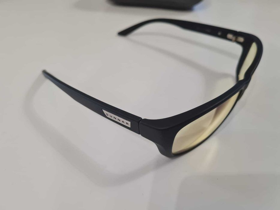 Gunnar Okulary dla graczy Micron czarne Onyx
