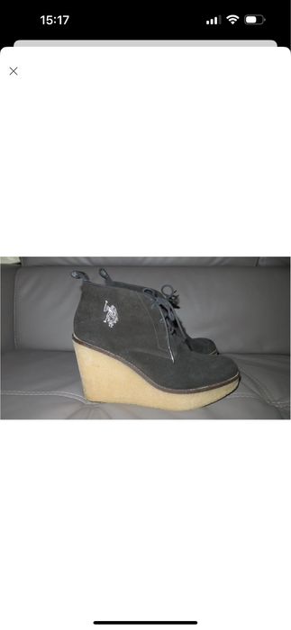 Жіночі  шкіряні чоботи lusky brand , 37, 38/39