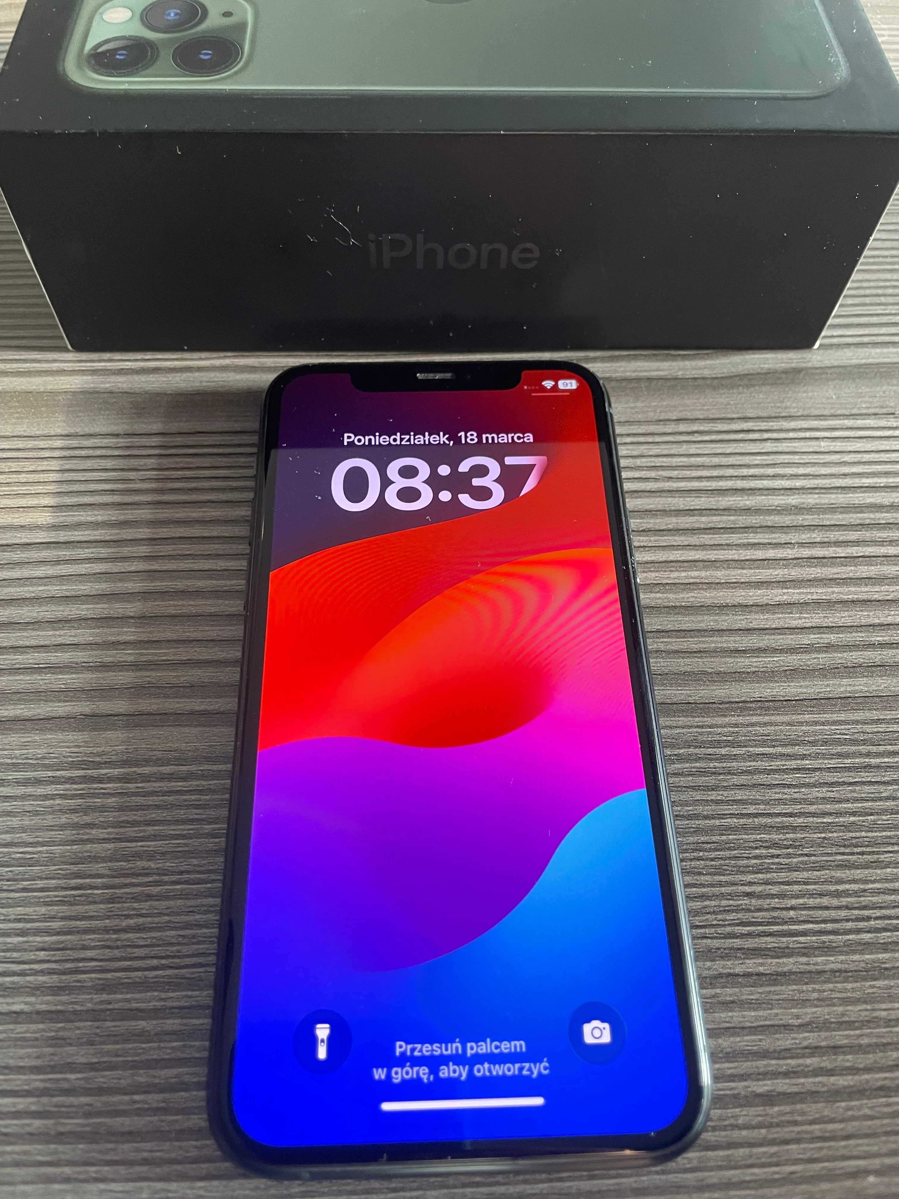 iPhone 11 Pro 4 GB / 256GB Midnight Green B.ładny