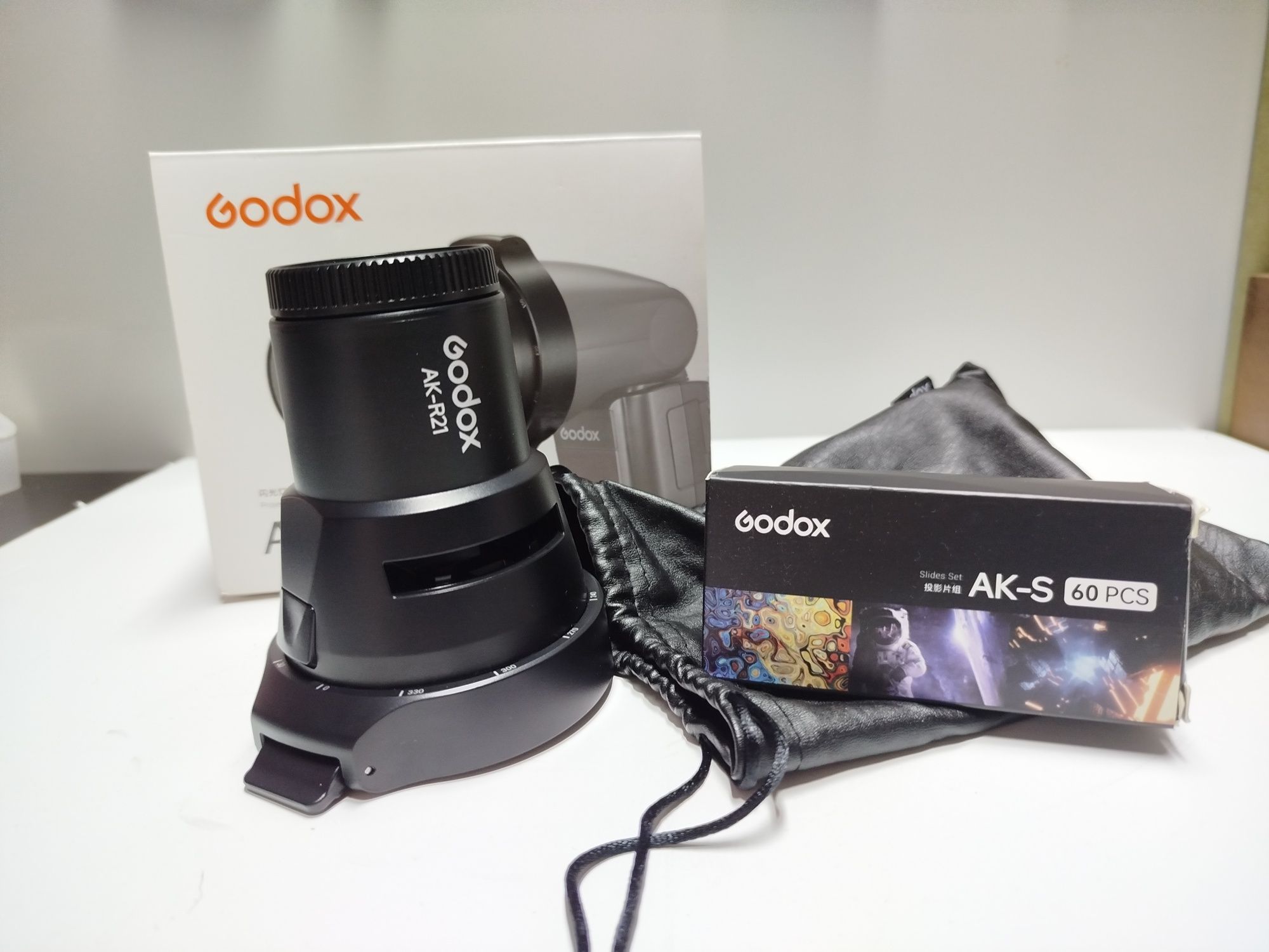 Godox AK-21 mais acessórios