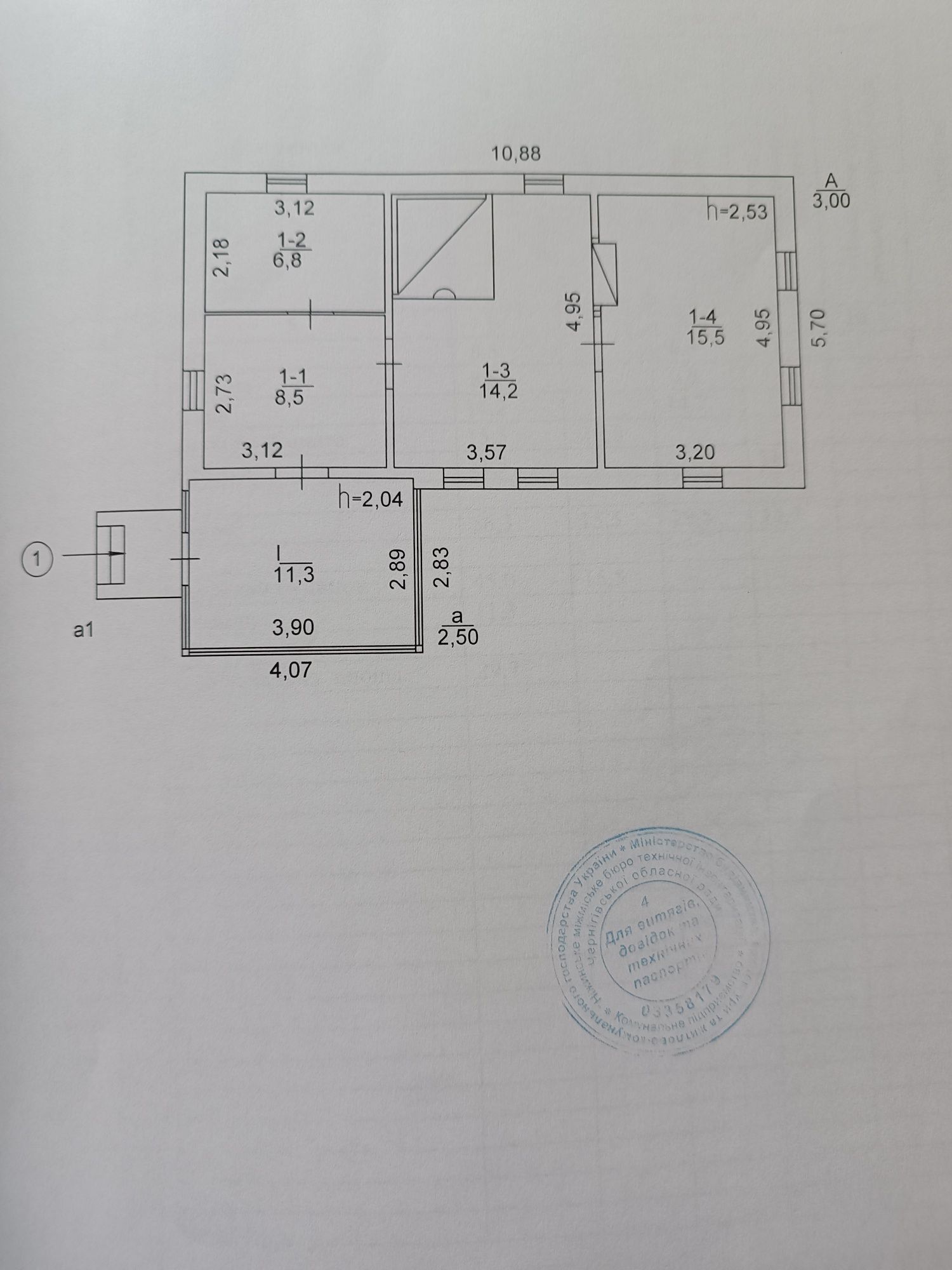 Продам будинок в селі Гламазди, Чернігівська обл. (Козелець)