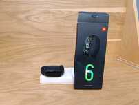 Smartband Xiaomi Mi Band 6 Czarny Opaska Smartband Zegarek Komplet