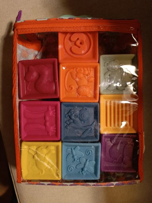 Klocki gumowe b Toys