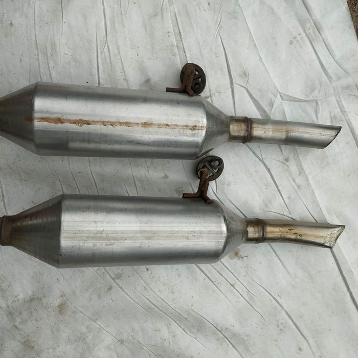 27 тис.км глушитель бочка Toyota Corolla 150 задня частина глушника