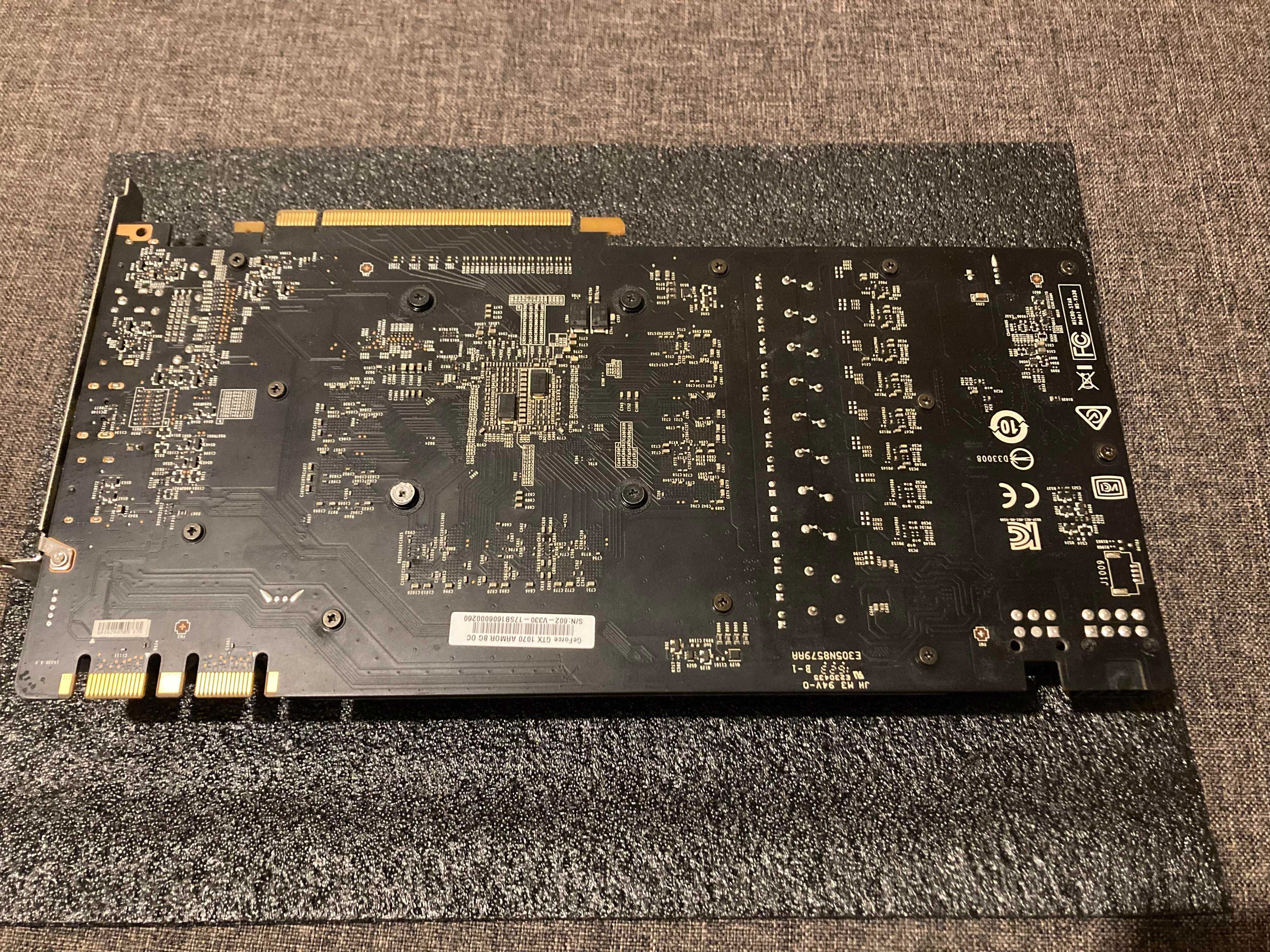 Відеокарта MSI GTX 1070  Armor 8G OC