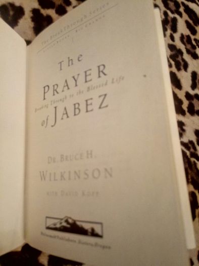Книга на английском яз. Bruce Wilkinson The Prayer of Jabez