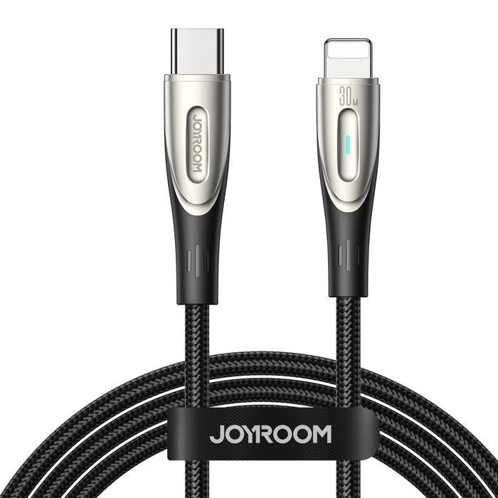 Kabel Joyroom Star-Light Series USB-C / Lightning 30W 1.2m - czarny