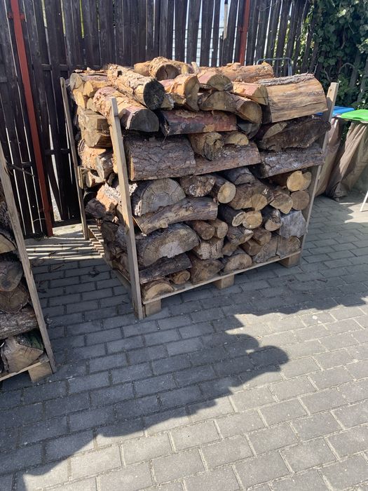 Drewno Opał Kominkowe Drzewo Świeże Sezonowane Suche Ogrzewanie