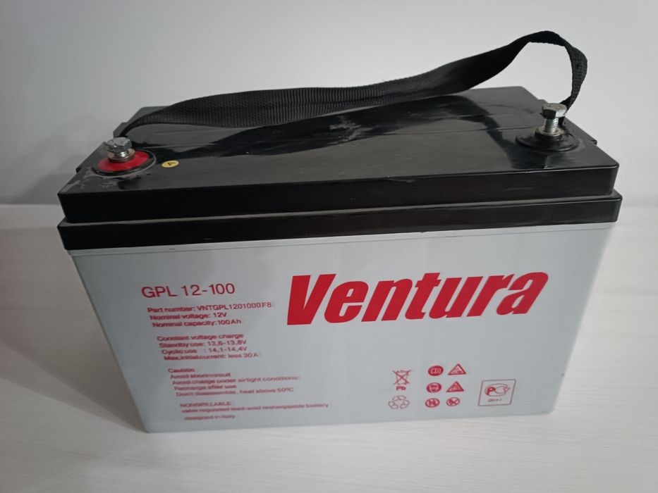 Аккумулятор  гелевый 100 А б/у