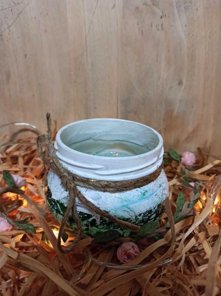 Lampion / świecznik pojemnik EKO ZERO WASTE