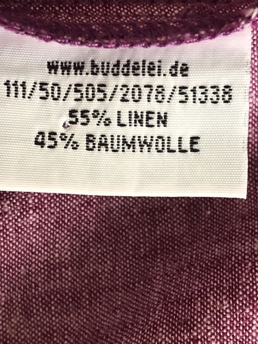 Lniana bluzka ze stójką