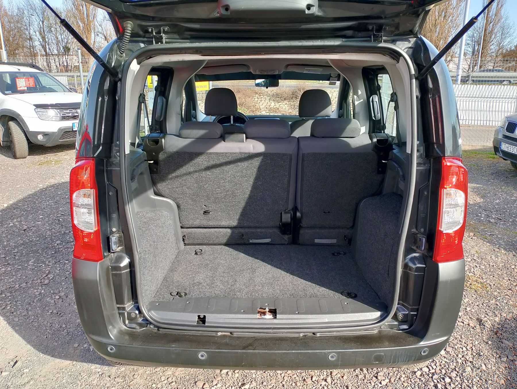 Peugeot Bipper 1.4 MPI Benzyna 73KM 2010r. 5-os. Klima / Fiorino Qubo