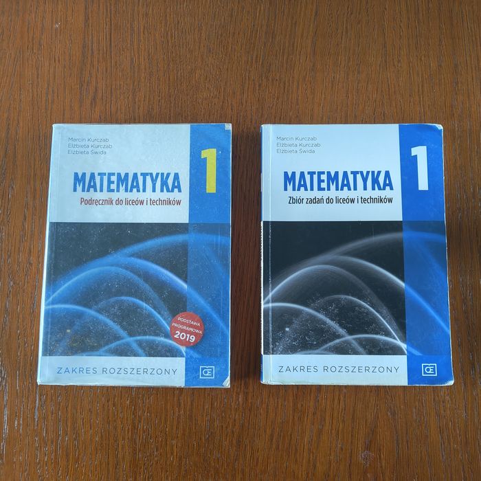 Matematyka 1 podręcznik i zbiór zadań