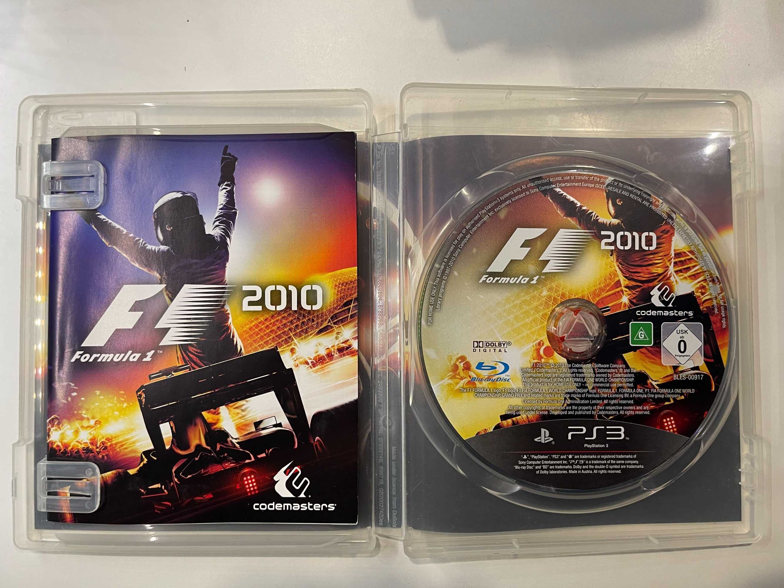 F1 2010 Playstation 3 PS3