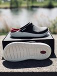 Женские crocs LiteRide супер удобные мягкие кроксы черно красные