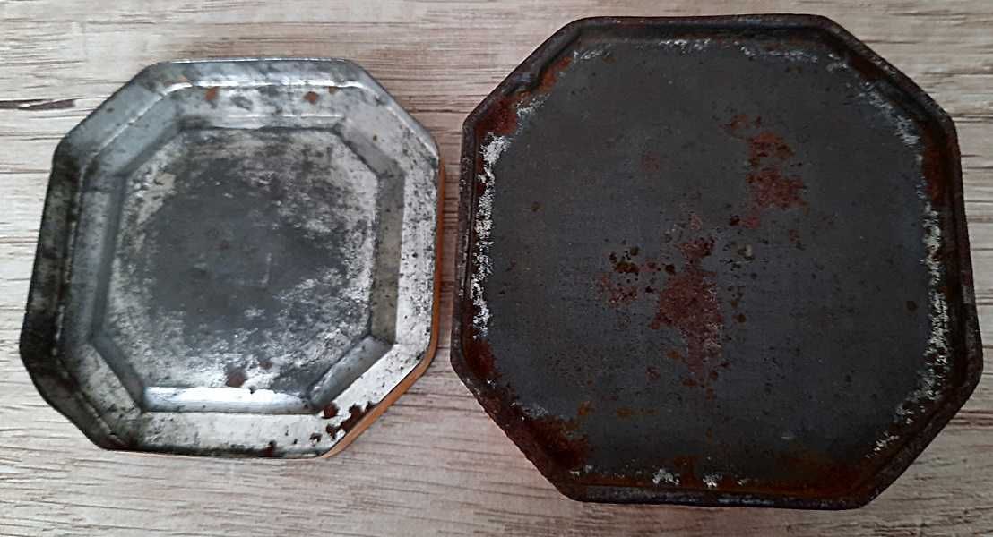 Pudełko opakowanie metalowe Hirsch