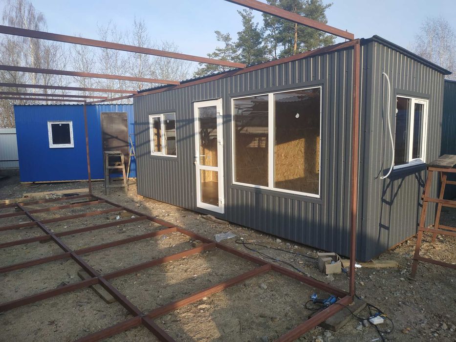 Битовки дачние домики садовие вагончики строительние