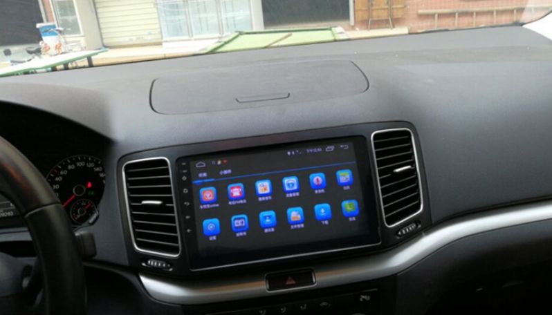 Штатна Магнітола VW Sharan 2012-2018 з Android 10 з Екраном 9 дюйм