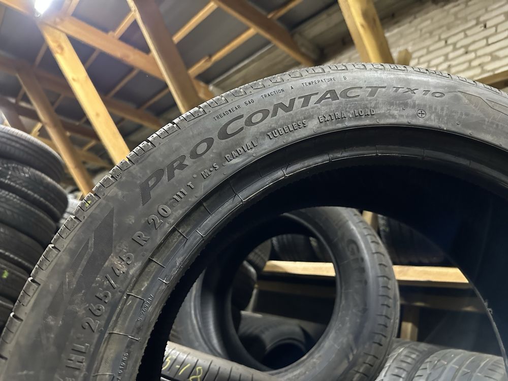 Стан нових 265/45R20 CONTINENTAL ProContact TX10 2024рік