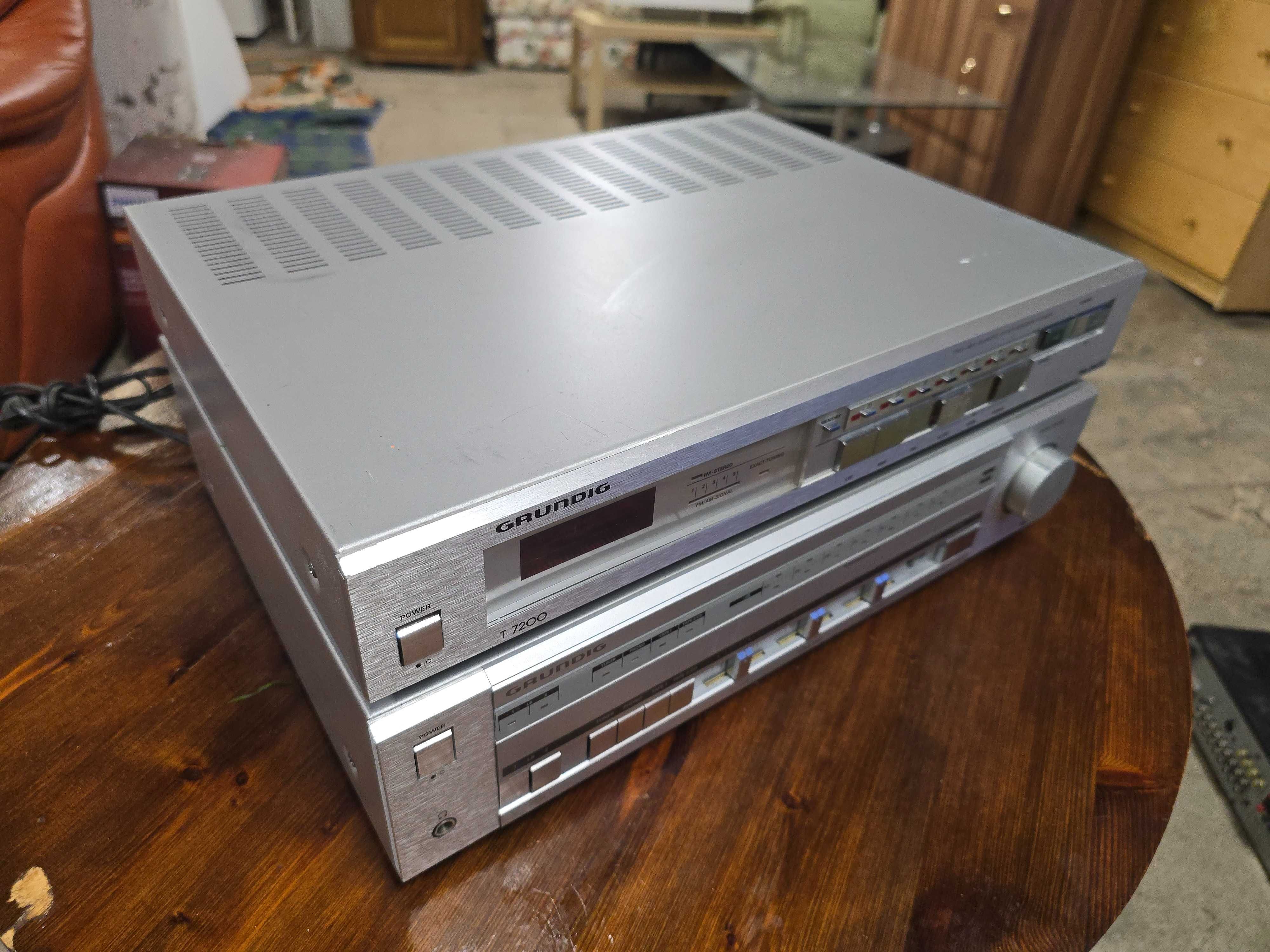 Wzmacniacz + Tuner GRUNDIG V 7200 T 7200 Vintage