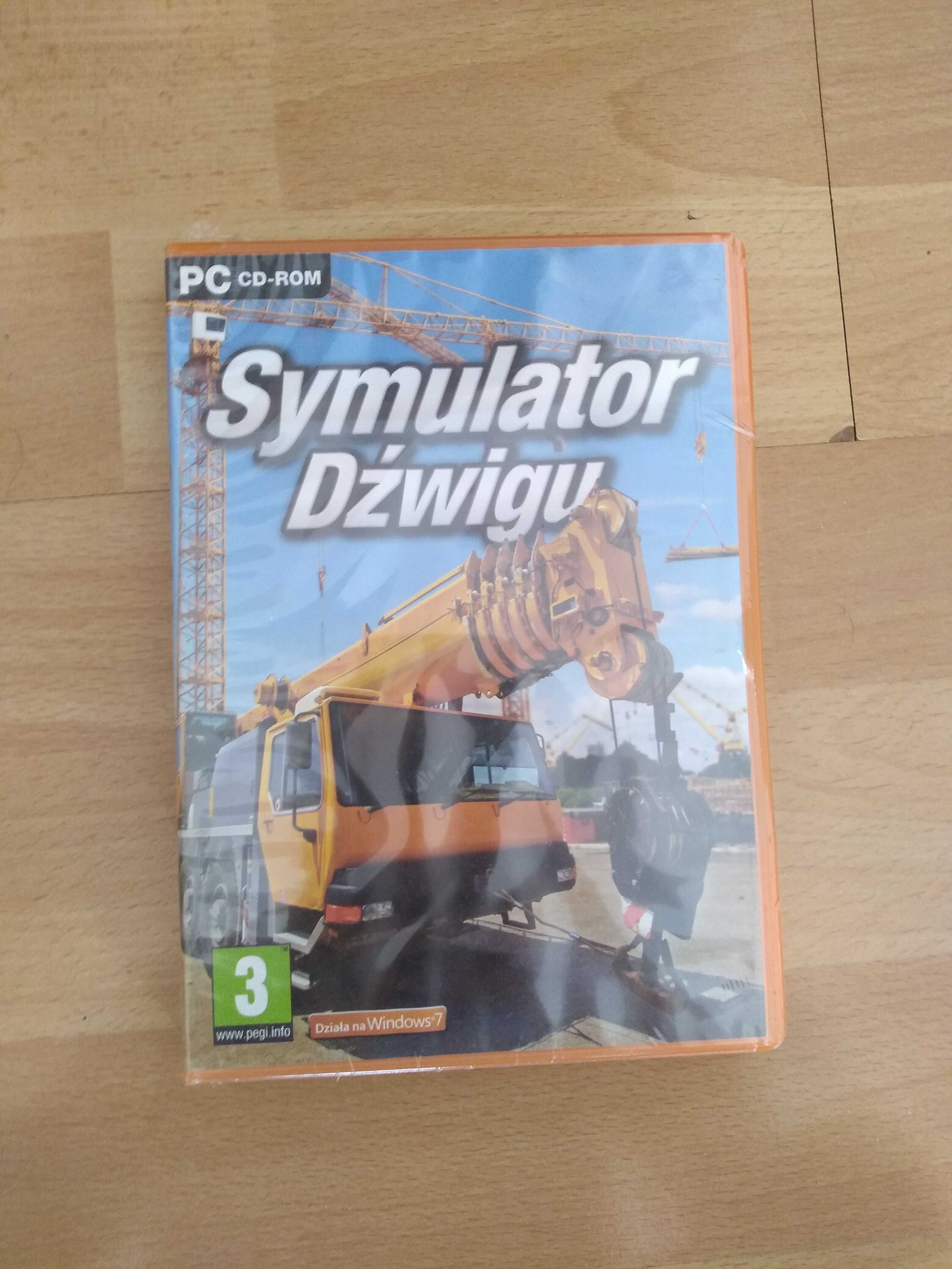 Gra komputerowa PC symulator dźwigu NOWE