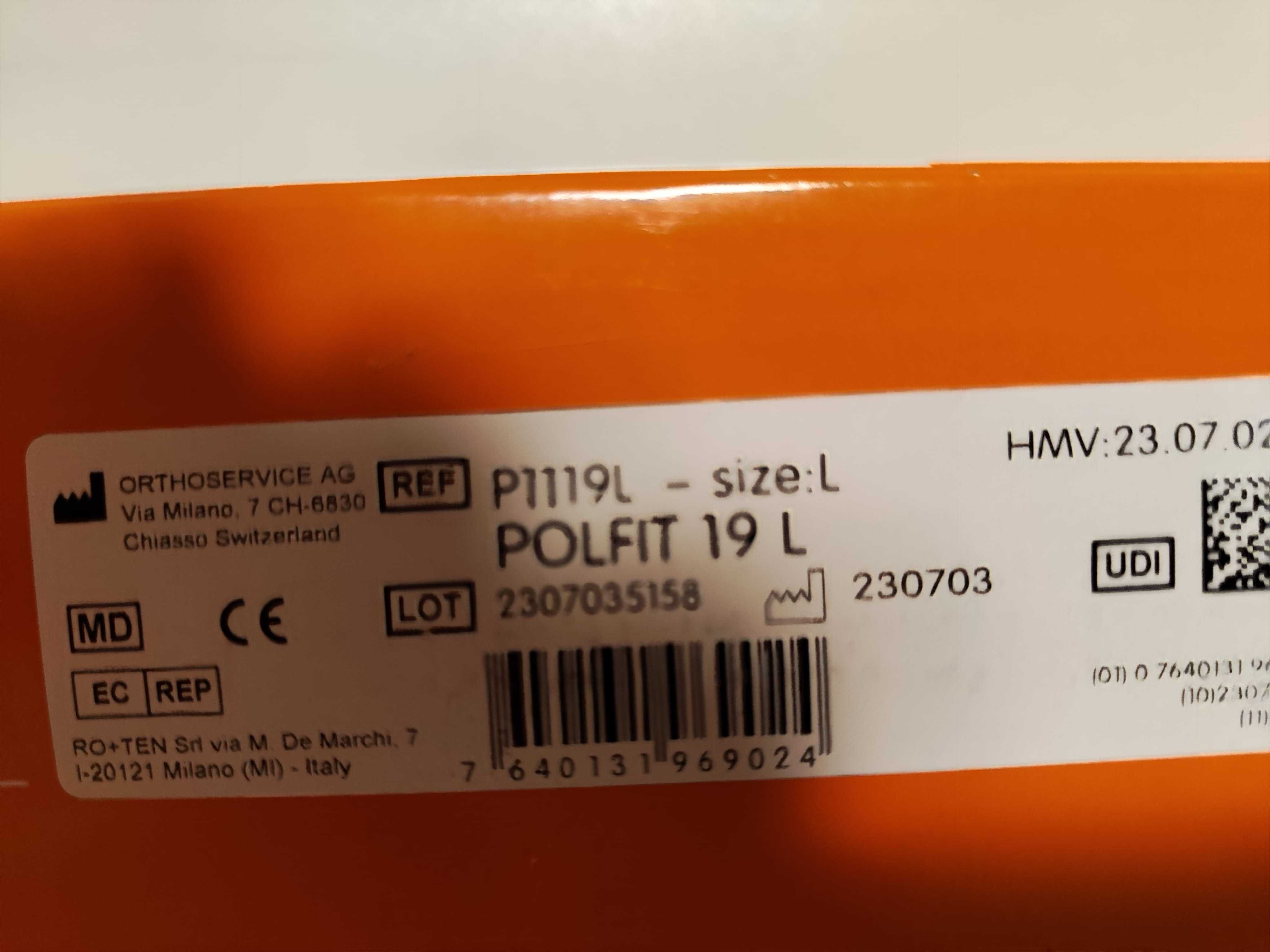 Orteza nadgarstka - POLFIT 19 rozmiar L