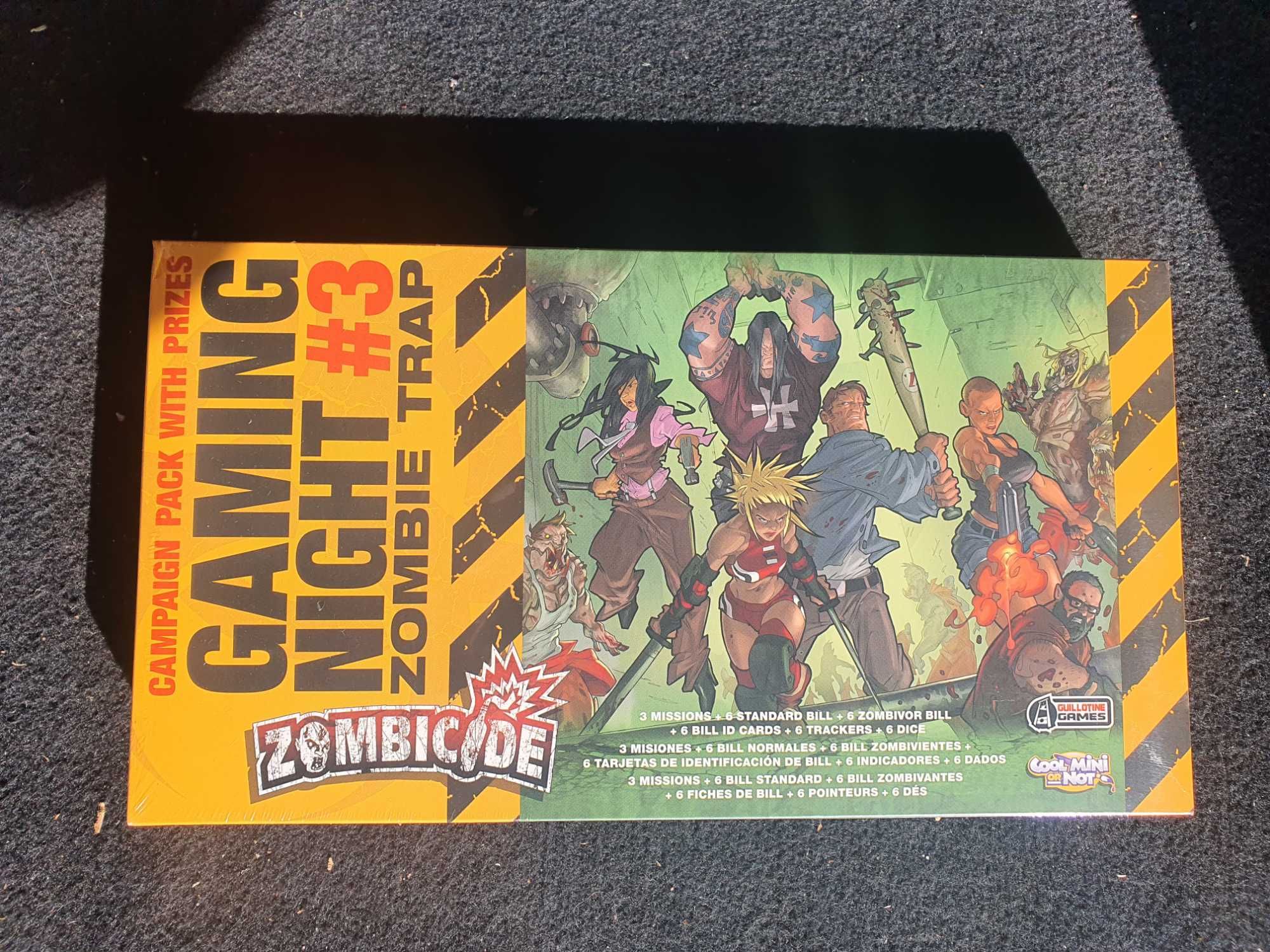 Zombicide: Gaming Night #3, Zombie Trap, nowy, EN