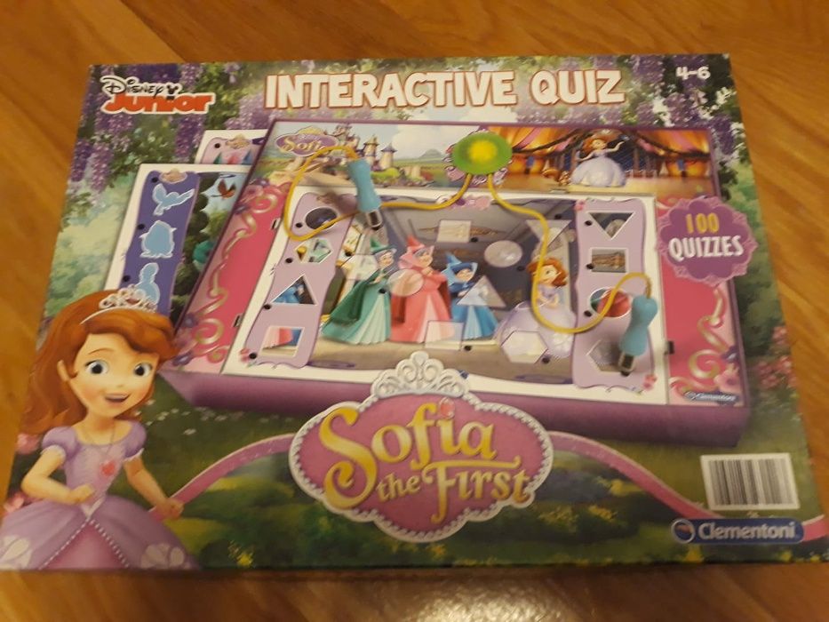 Jogo Interactive Quiz - Princesa SOFIA Disney