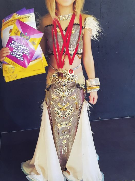 Костюм для східних танців belly dance межансе табла