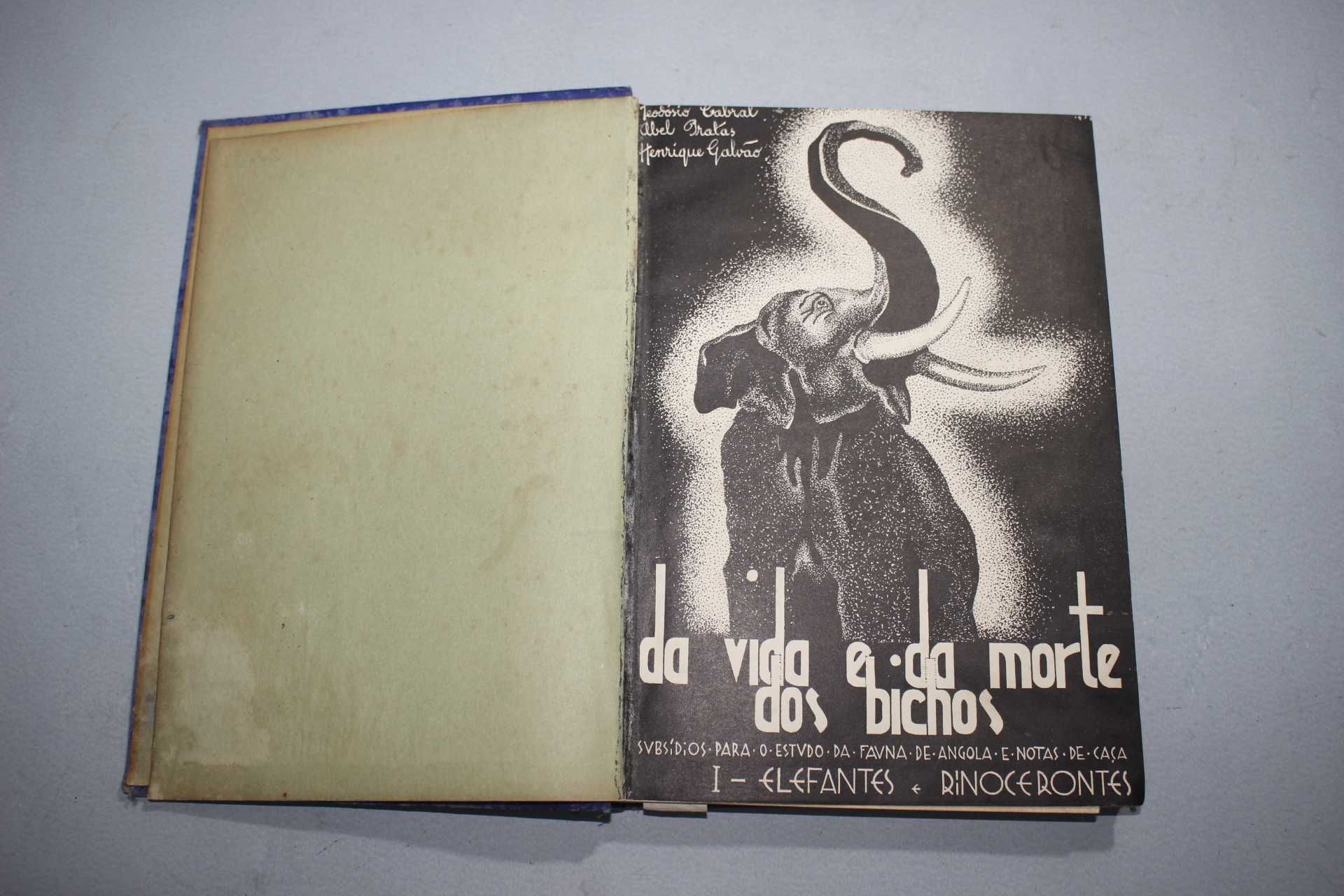 Livro - Da vida e da morte dos bichos - 2ª edição 1936