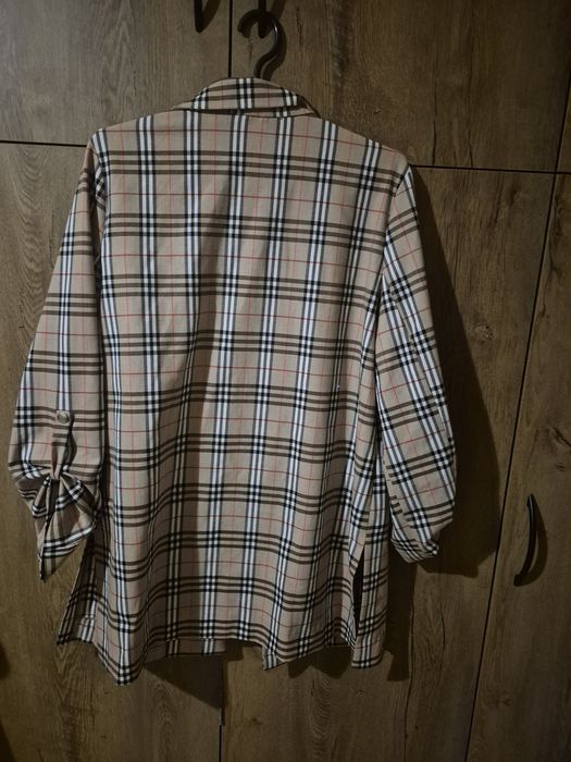 Żakiet marynarka w kratę L