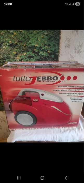 Пилесос tutto Jebbo система уборки пароочиститель Zepter цептер